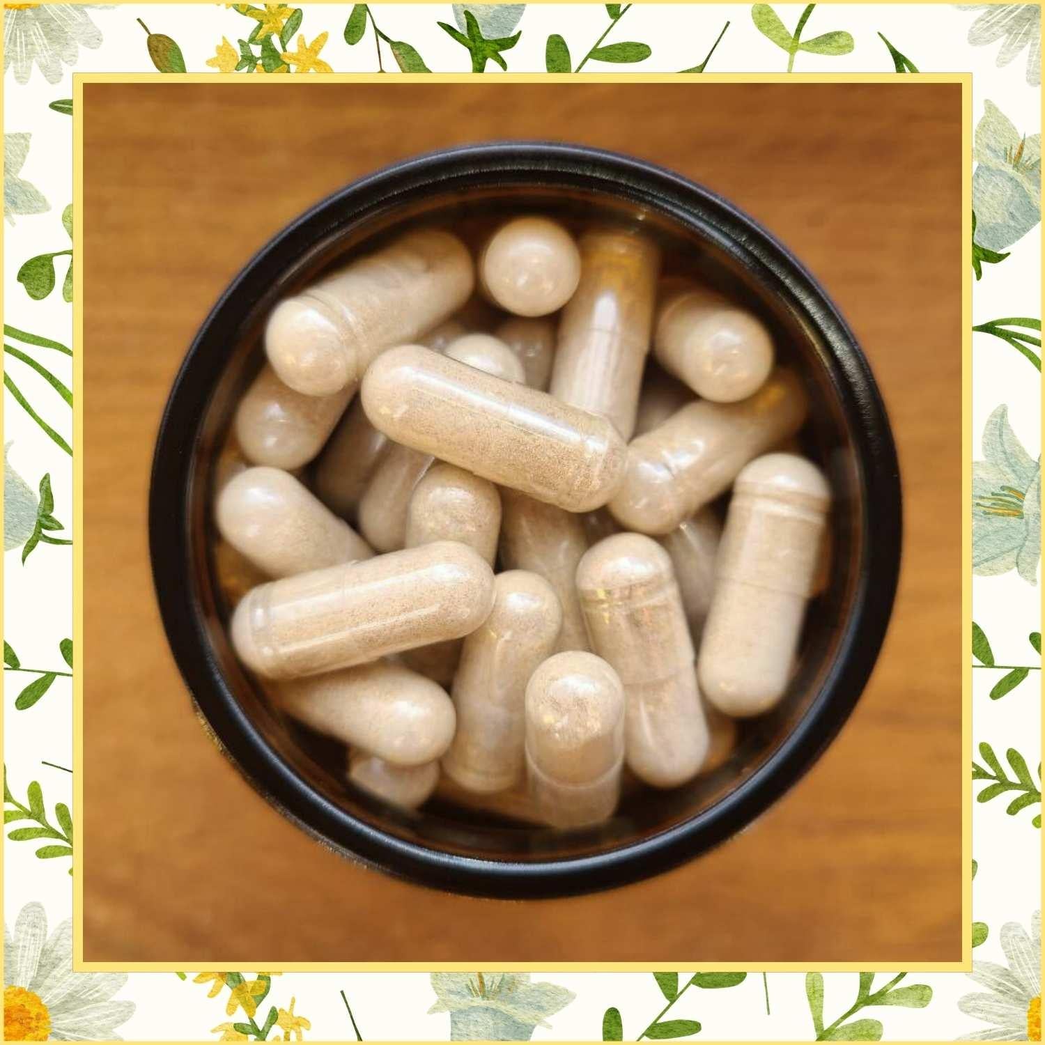 Antiox Kapseln im Glastiegel Naturstoff