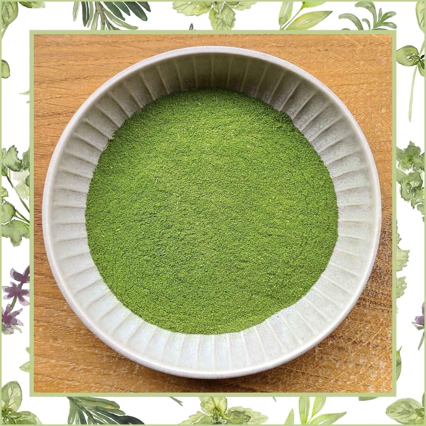 Artemisia annua Pulver aus eigenem Anbau