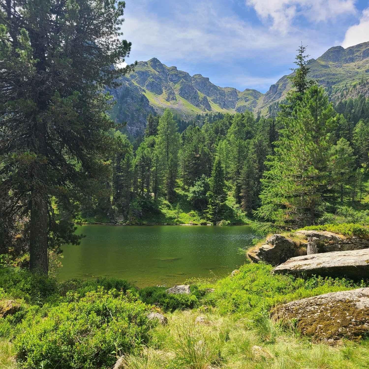 Bergsee in den Gurktaler Alpen | Naturstoff