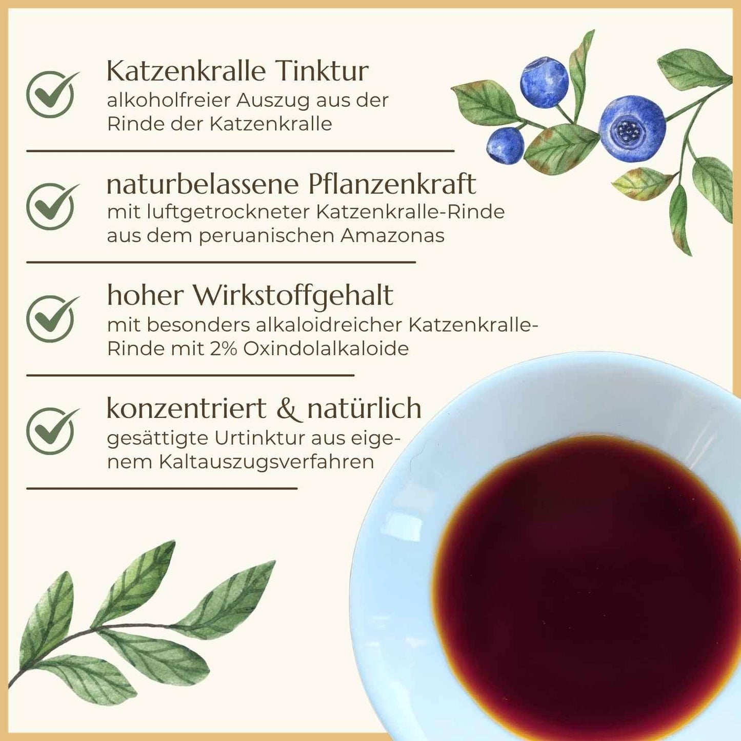 Katzenkralle Eigenschaften & Premiumqualität | Naturstoff