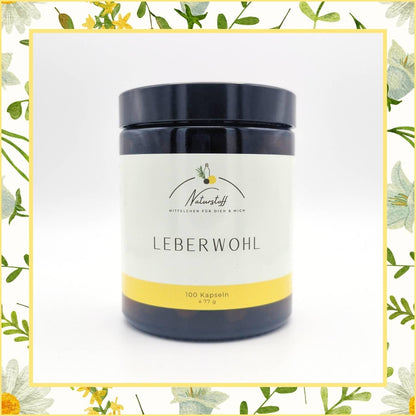 Leberwohl Kapseln mit Mariendistel und Artischoke | Naturstoff