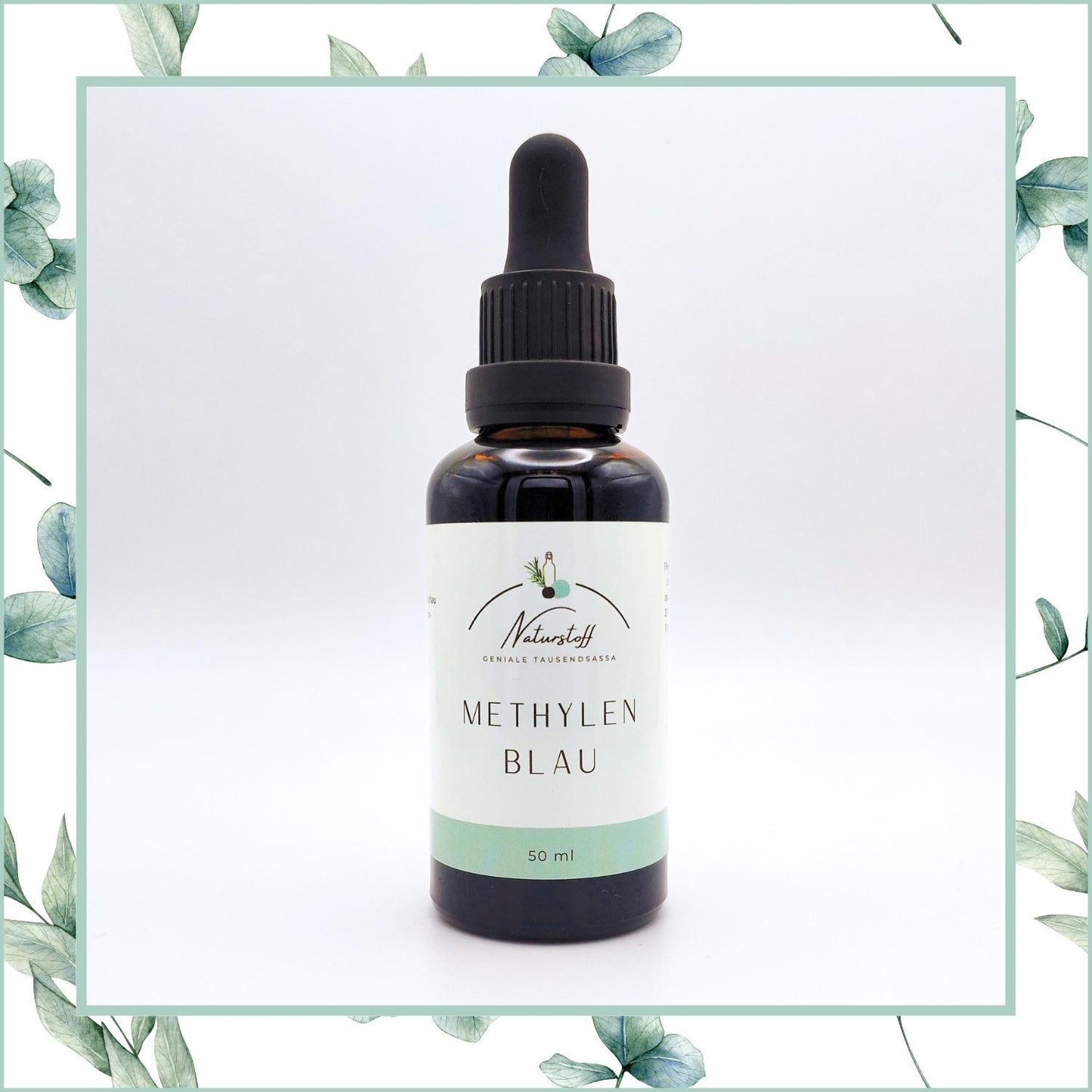 Methylenblau Tropfen Produkt Naturstoff