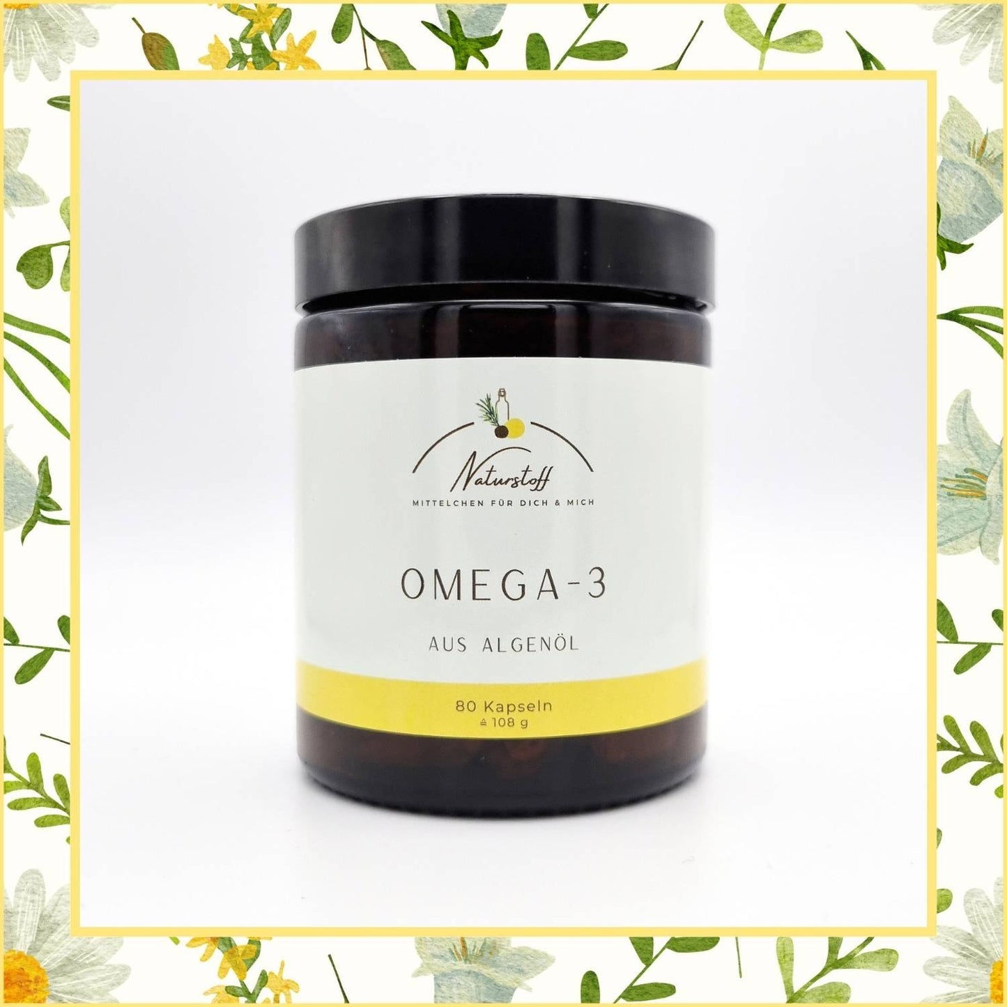 Omega-3 Kapseln Produktfoto von Naturstoff