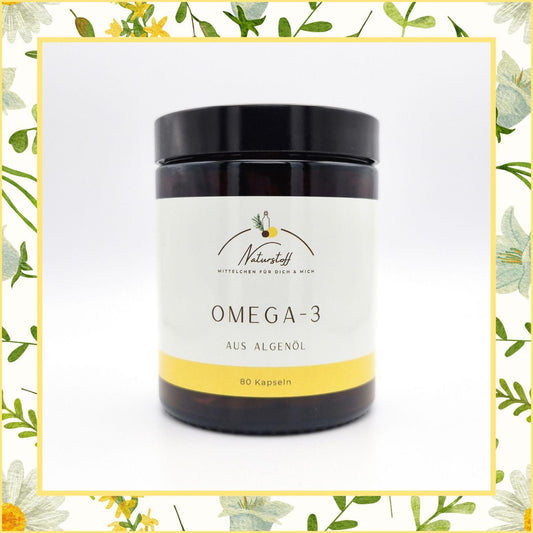 Omega 3 Kapseln mit DHA und EPA | Naturstoff