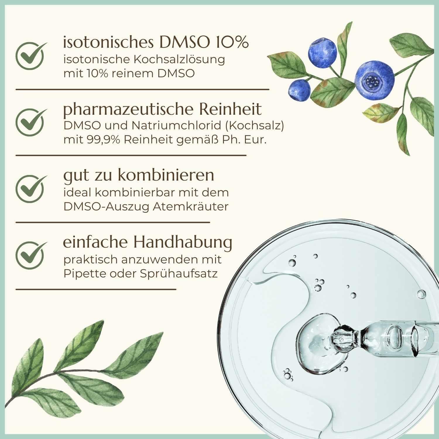 Premiumqualität & Eigenschaften von 10%igem DMSO | Naturstoff