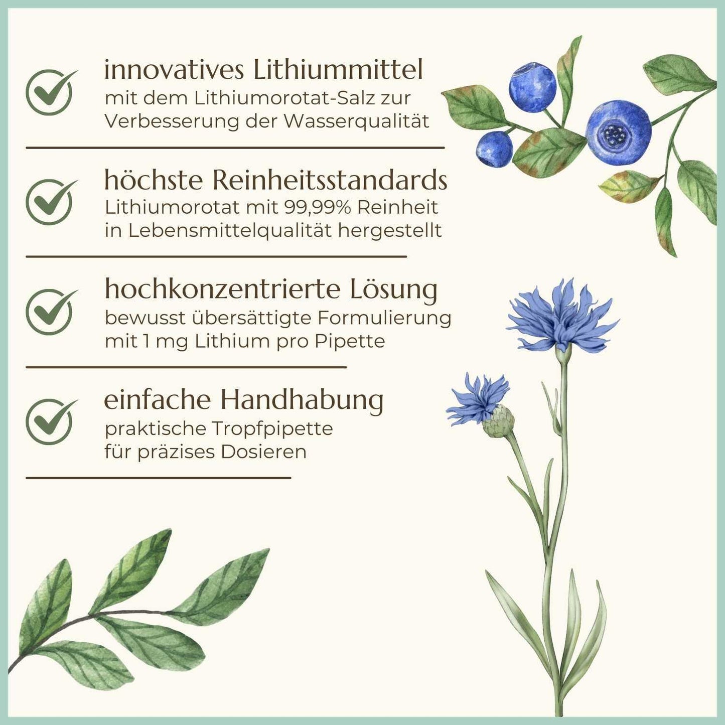 Premiumqualität & Eigenschaften vom Lithiumorotat | Naturstoff