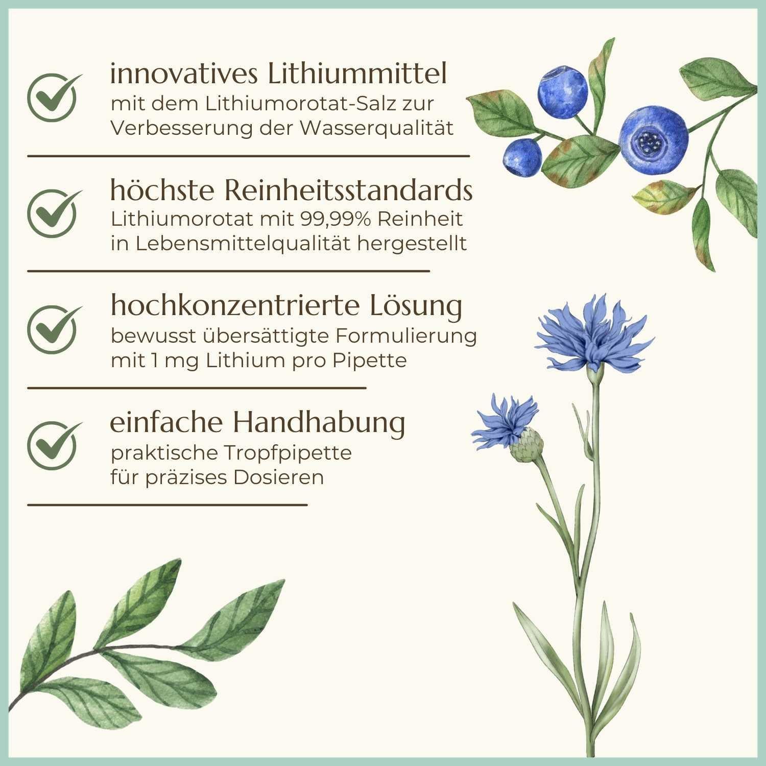 Premiumqualität & Eigenschaften vom Lithiumorotat | Naturstoff