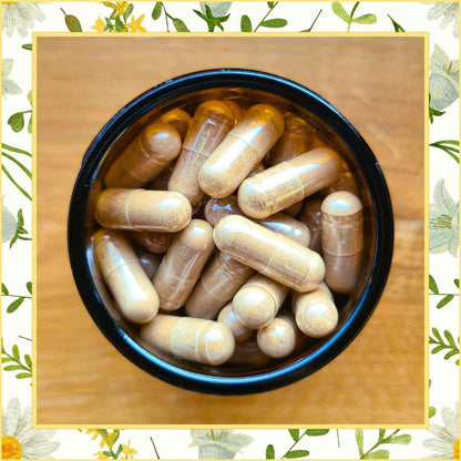 Spurenelemente Kapseln in Glastiegel | Naturstoff