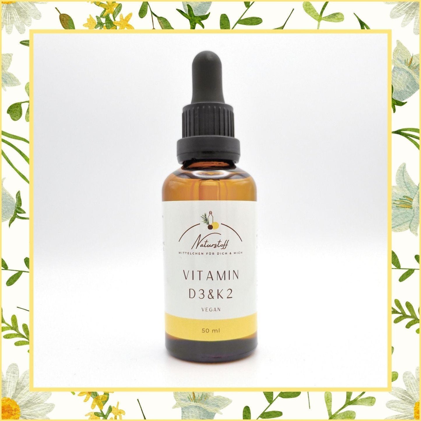 Vitamin D3 & K2 Tropfen | Naturstoff