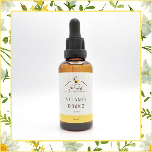 Vitamin D3 & K2 Tropfen | Naturstoff