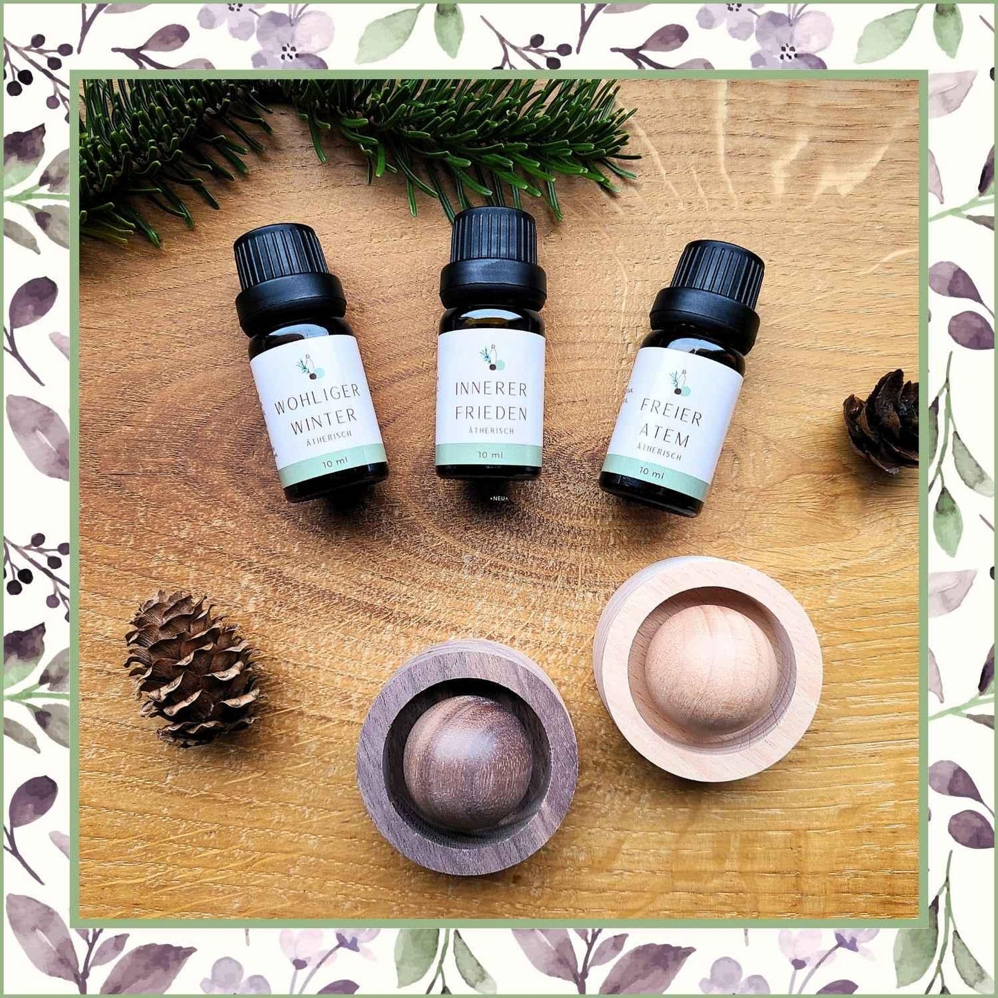 Ätherische Ölmischungen von Naturstoff